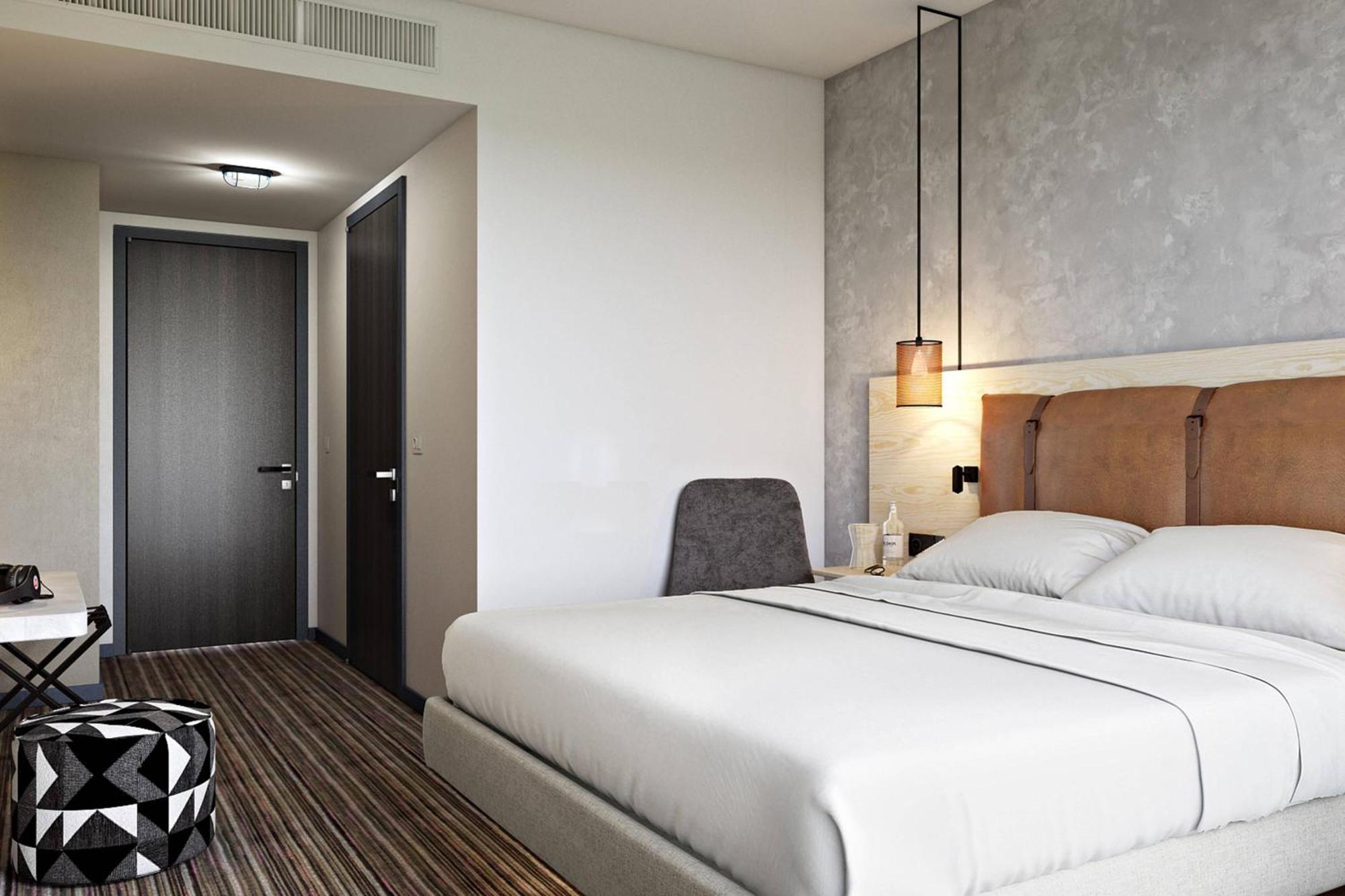 Moxy Duesseldorf South Hotel Eksteriør billede